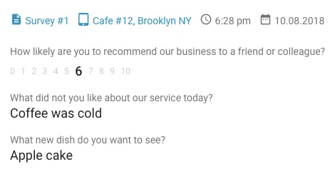 Feedback Response Example Inbook Feedback Response Example